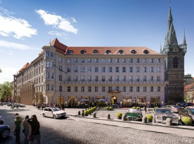 Andaz Prague Sugar Palace exterier vizualizace